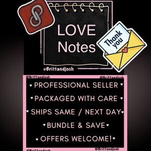 ♥️Love Notes♥️ From The Poshmark Community